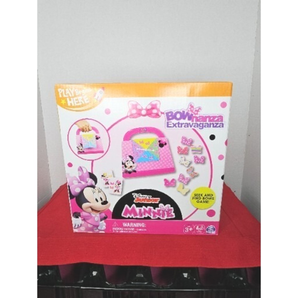 Disney Junior Minnie Mouse BOWnanza Extravaganza Seek‎ & Find Bows Game NEW
